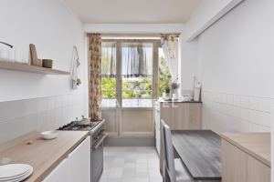 Appartement viager Bruxelles Anderlecht cuisine renovee